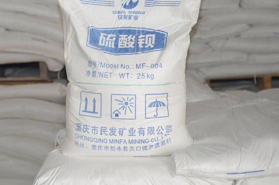 Sulfate Minerals Chemical Filler Barium Sulfate Powder For Chemical Industry Cas 7727 43 7