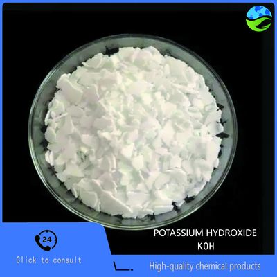 Potassium Hydroxide Flakes / Granules Industrial-Grade Caustic Potash For Electroplating And Saponification
