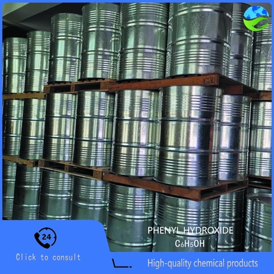 99% High Purity Phenol Lab Reagent Preservative Raw Material Uses Polymerization Initiator Safe for Aquatic Life
