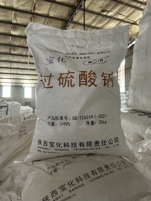 Industrial Sodium Persulfate Na2S2O8 for Wastewater Treatment