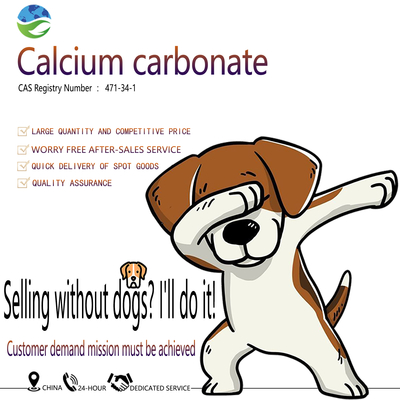 Light Calcium Carbonate 800-2000 Mesh Plastic Filler CaCO₃