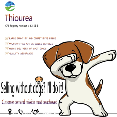 High Purity Thiourea 99% for Electroplating and Rubber Industry